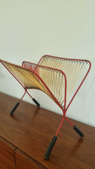 Gazetnik żyłkowy Design PRL lata 60