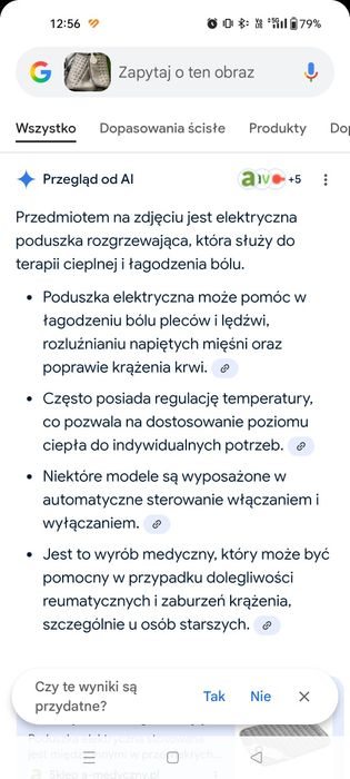 Elektryczna poduszka rozgrzewająca