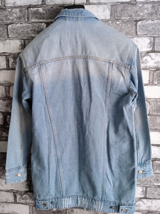 Женский джинсовый удлиненный пиджак Crpopp Denim Collection  Размер: S