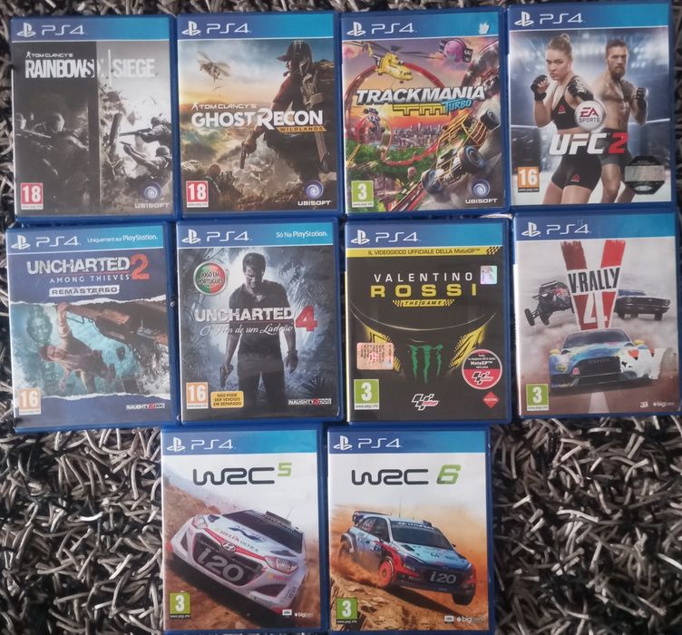 Jogos PlayStation 4 - Preços na Descrição