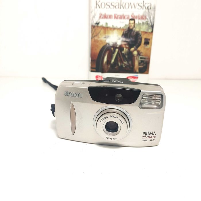 Niezawodny Kompakt CANON Prima Zoom 76 Date Ai AF lens 38-76mm