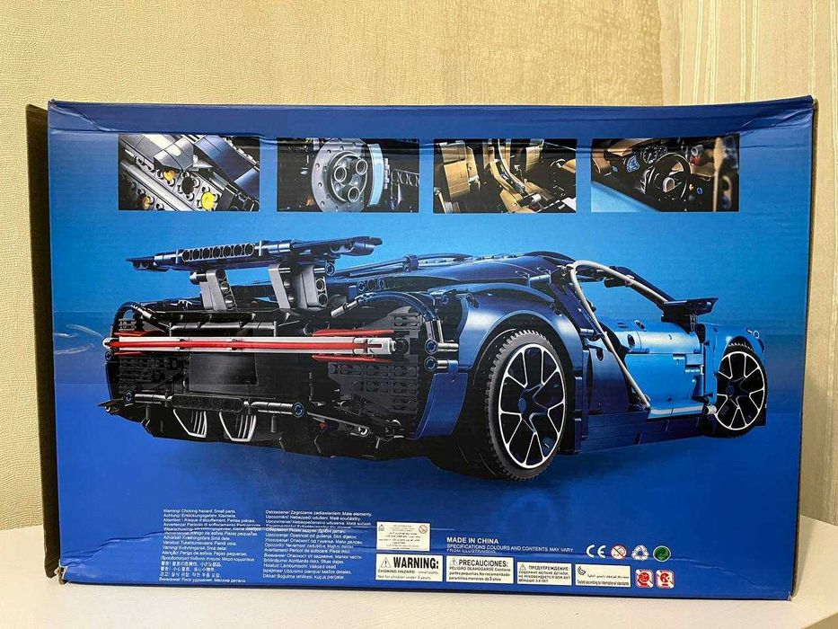Конструктор LEGO Technic Bugatti Chiron (42083) — 4031 деталей