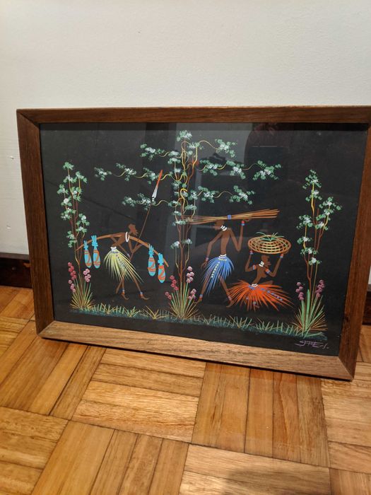 Obra paisagem Africana