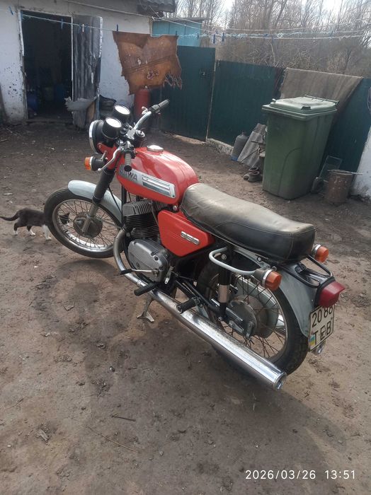 Продам мотоцикл ява 634