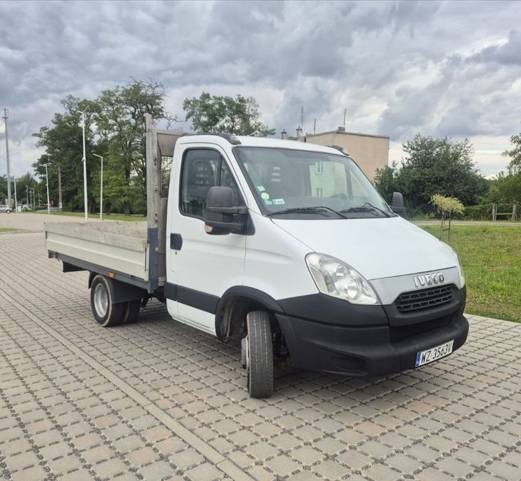 Iveco Daily 35c13 2.3 hpi skrzynia ładunkowa paka automat rama wywrotk