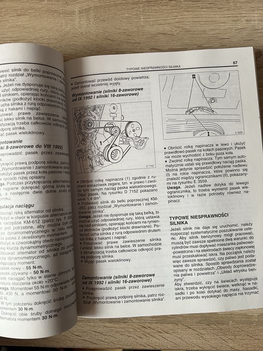 książka kolekcjonerska sam naprawiam samochod  opel astra