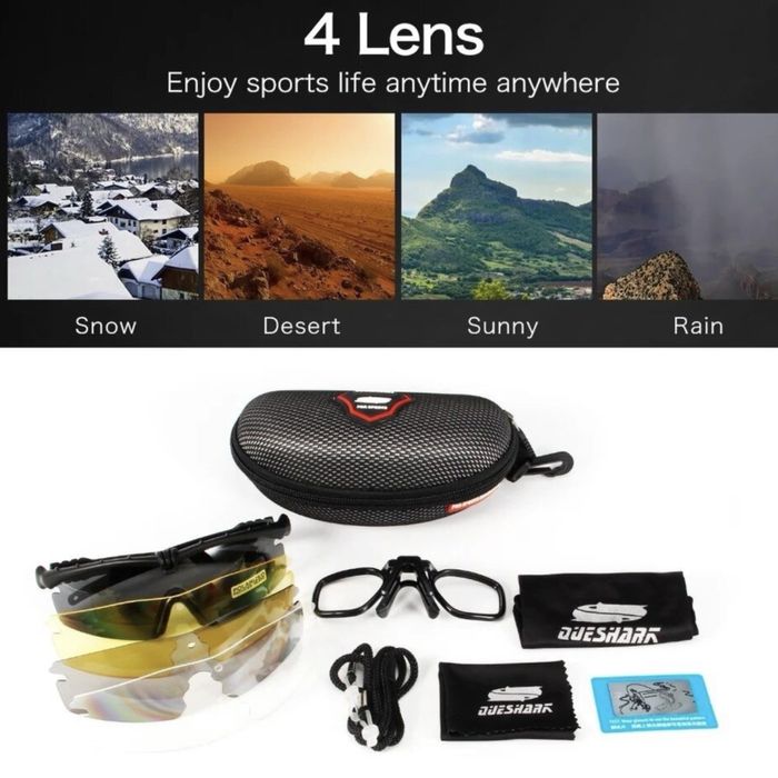 Тактичні окуляри BALLISTIC 3.0   лінзи з діоптрією та поляризацією