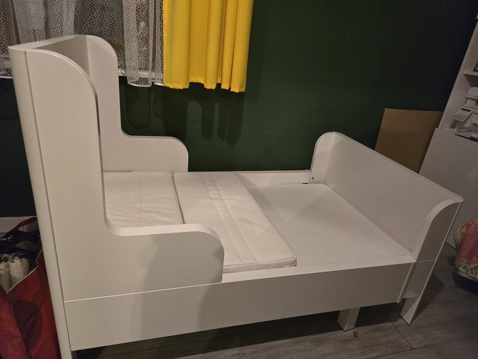 IKEA BUSUNGE + materac | Stan niemal idealny