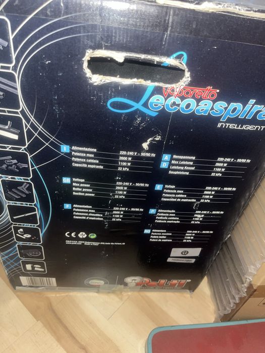 Паропилесос Polti Lecoaspira Intelligent