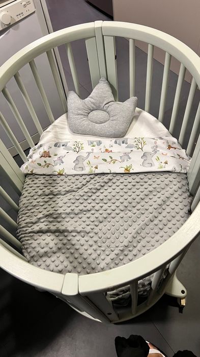 Berço stokke com colchão
