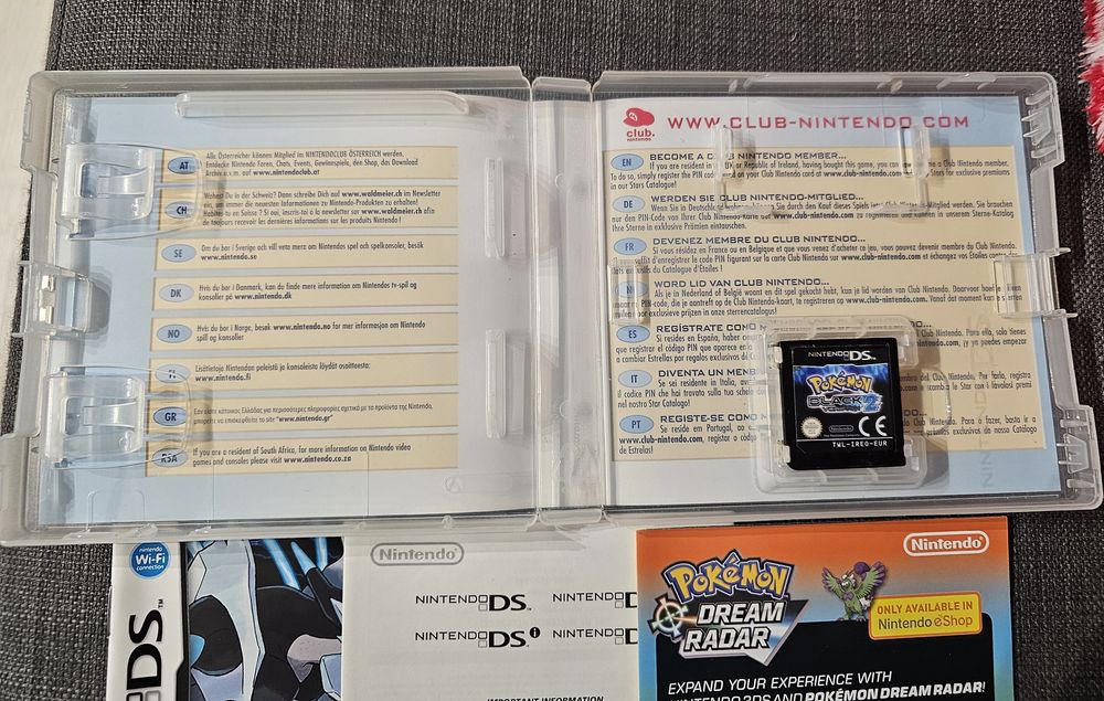 Gra Pokemon black version 2 Nintendo DS