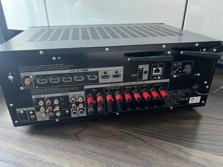Amplituner Sony STR-DN1070 7.2 165W x 7 4K Wi-Fi Bluetooth HDMI ARC