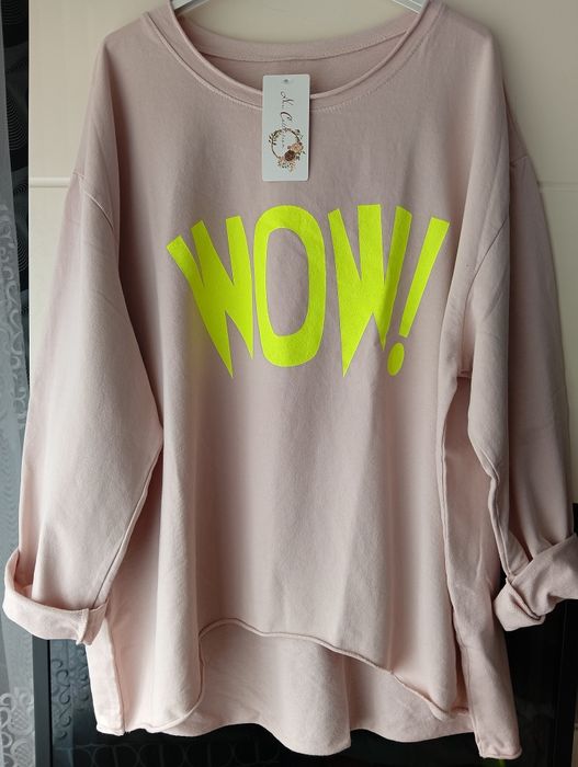 Bluza damska włoska nowa biust 130