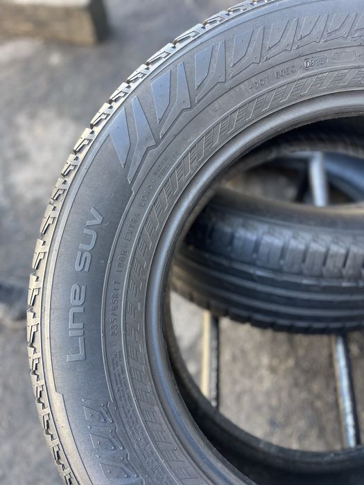 Топові шини‼️Nokian Line SUV 108Н 235/65 r17 7мм 2023рік