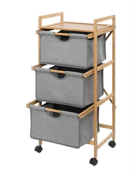 Regał szafka bambusowa WENKO BAHARI