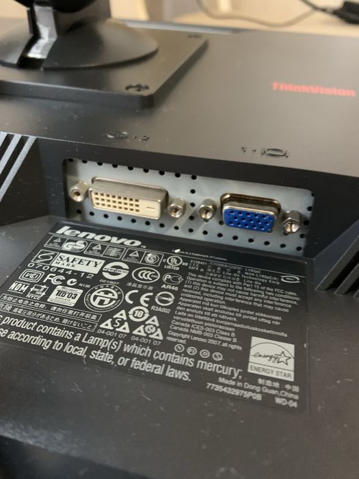 Монітор CCFL TN Lenovo L193pC,1280* 1024,5:4,5мс