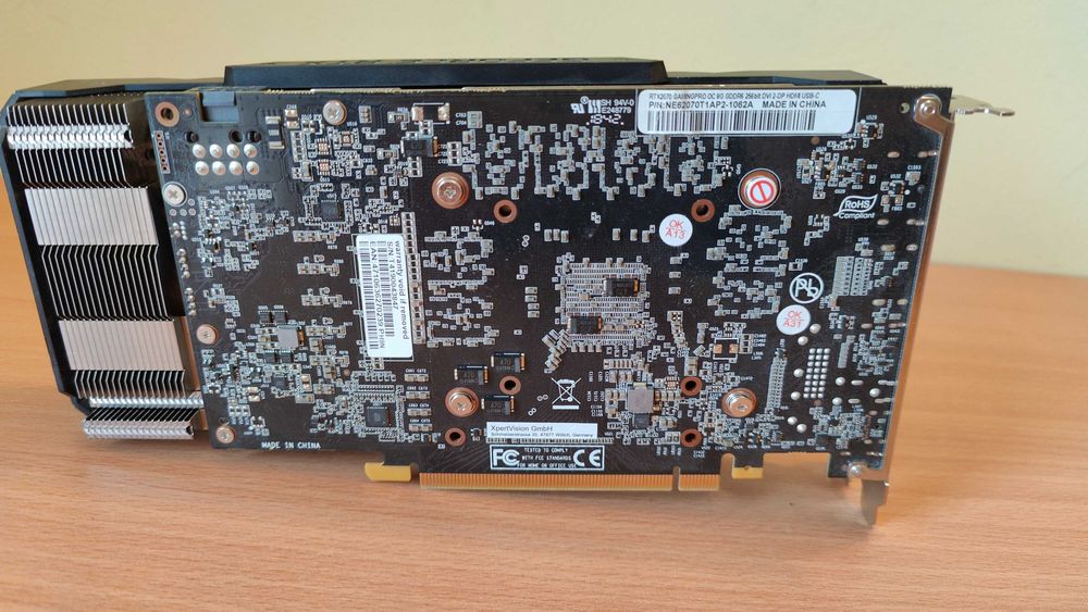 Karta graficzna Palit GeForce RTX 2070 GamingPro OC V1 8GB GDDR6