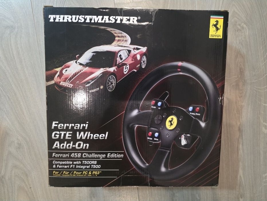 Volante Thrustmaster Tx Racing wheel , Volante Gte e  pedais T-LCM-L