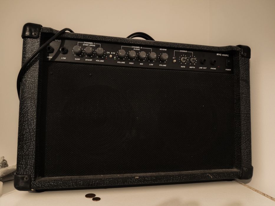 Coluna guitarra elétrica