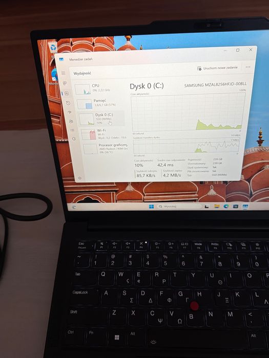 Nowy Laptop Lenovo ThinkPad E14 G7 14 " AMD Ryzen 3 AI 210 8/256 GB DDR5