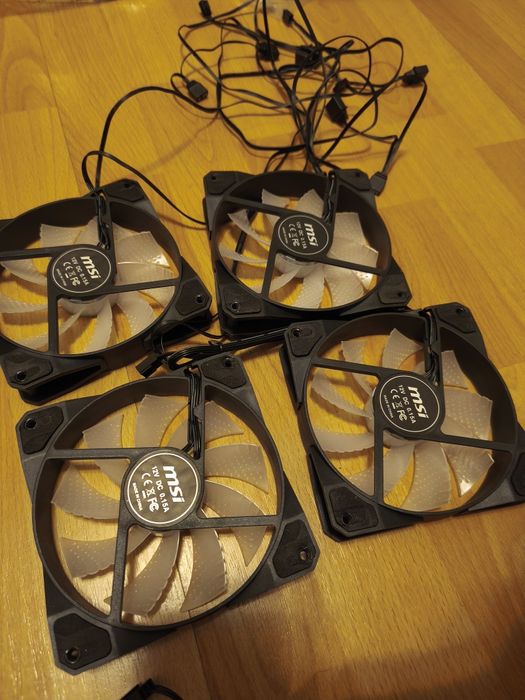 4 ventoinhas MSi com RGB + cabo de ligação64739926138499121