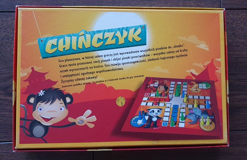 Chińczyk gra dla dzieci Trefl