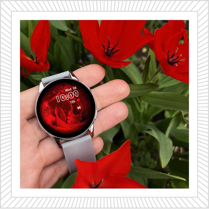 Smartwatch Zegarek Damski Rozmowy Powiadomienia Menu PL Amoled Puls