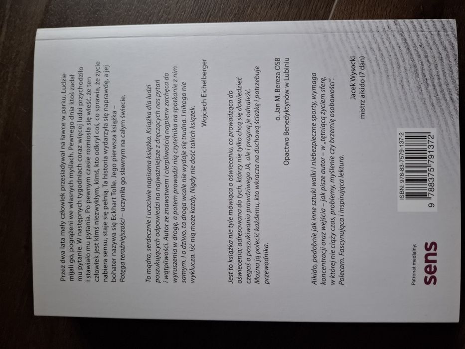 Książka,,Potęga teraźniejszości"
