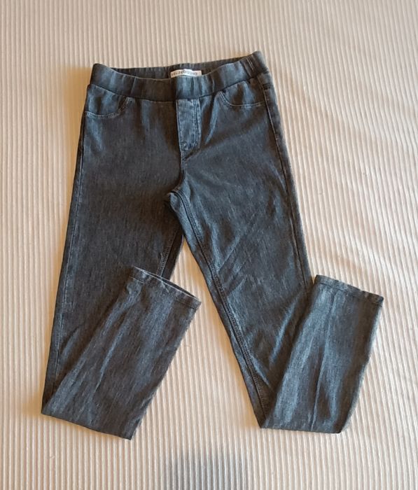 Leggings ganga cinza. Menina 10 Anos