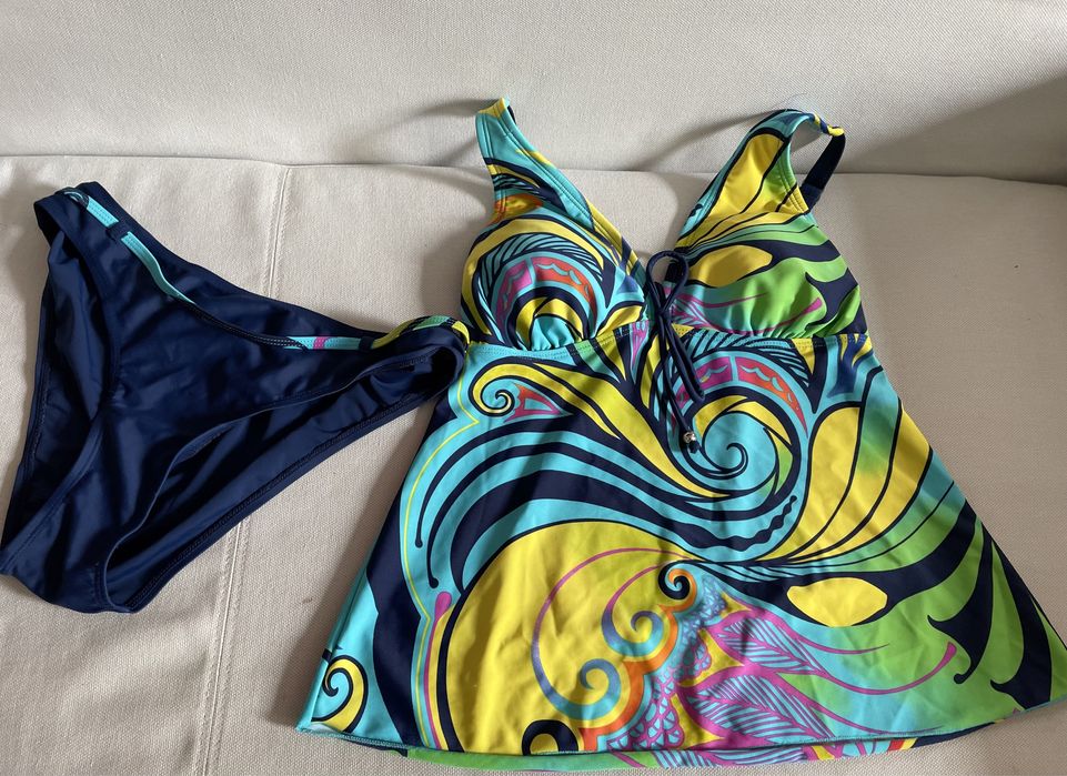 Tankini kostium na plażę M stan idealny