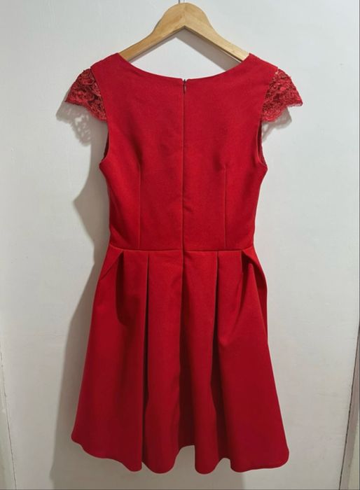 Elegancka sukienka damska midi koktajlowa S