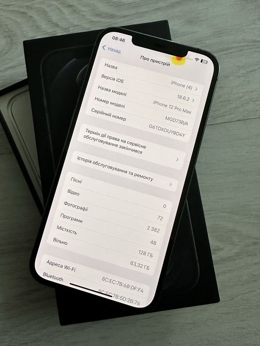 Iphone 12 Pro max 128 Neverlock