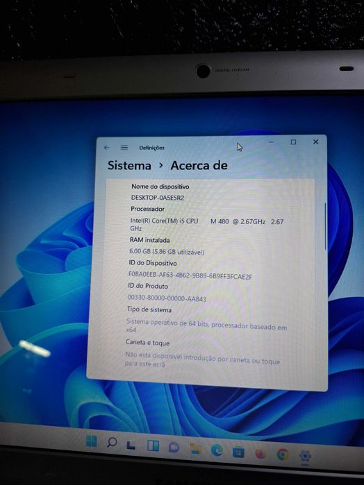 Samsung RV511 Intel i5 | 6GB RAM | SSD Rápido | Windows 11