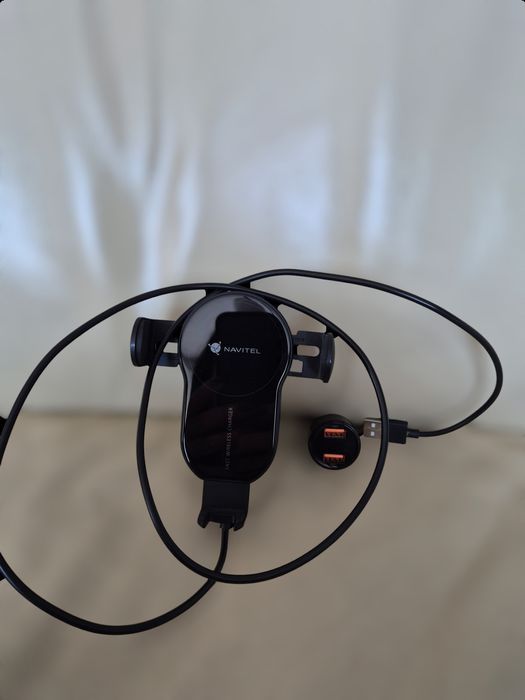Zestaw 3 szt. uchwyt Navitel sh1000 pro + ładowarka Baseus 45 W