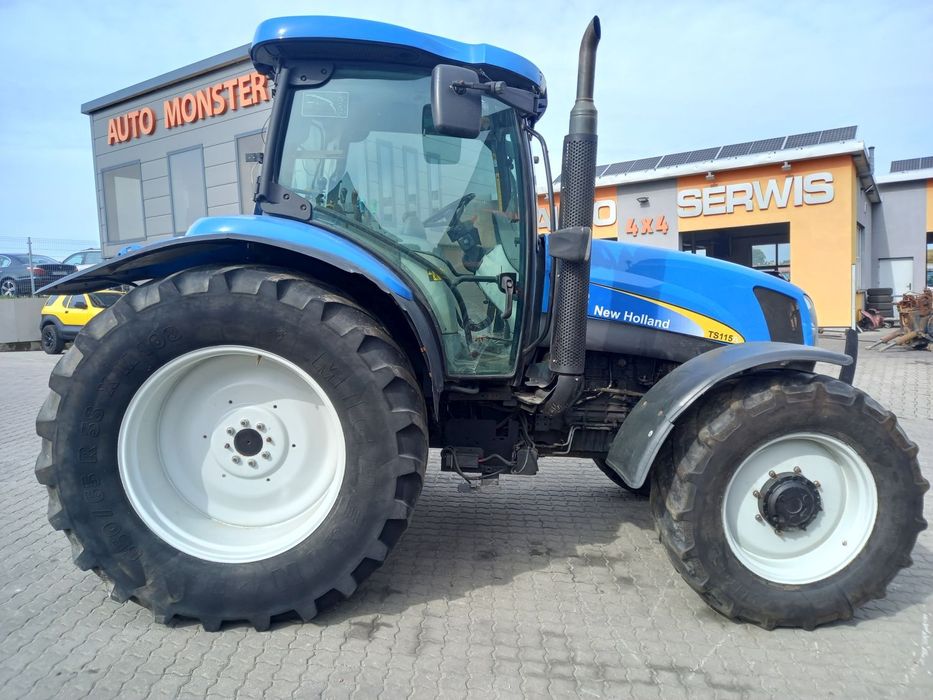 Most napęd tył obudowa atak talerz mechanizm różnicowy WOM PTO New Holland TS115A