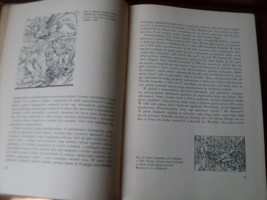 Staropolska grafika ludowa Tadeusz Seweryn 1956 r.