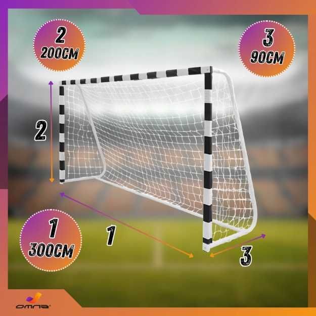 Футбольні ворота дитячі 300х200