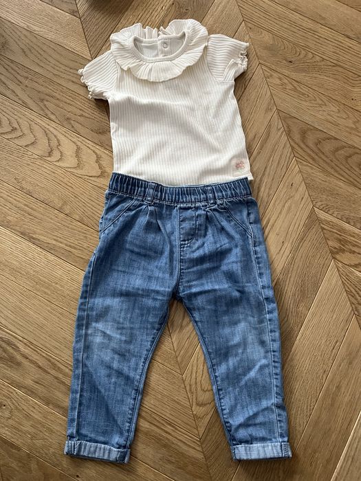 Zestaw ubranek 74 HM Adidas Petit Bateau