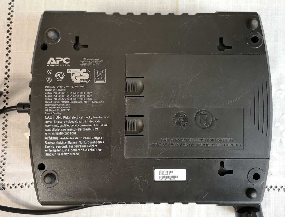 ДБЖ APC Back-UPS ES 700VA з б/в АКБ