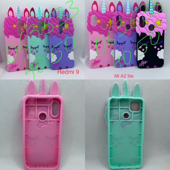 3d резиновый чехол пони для xiaomi Redmi 9c Note 9 pro Mi 9t и другие