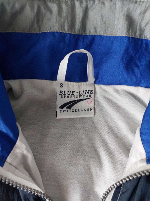 Вінтажна вітровка у стилі 90-х BLUE-LINE SWITZERLAND
