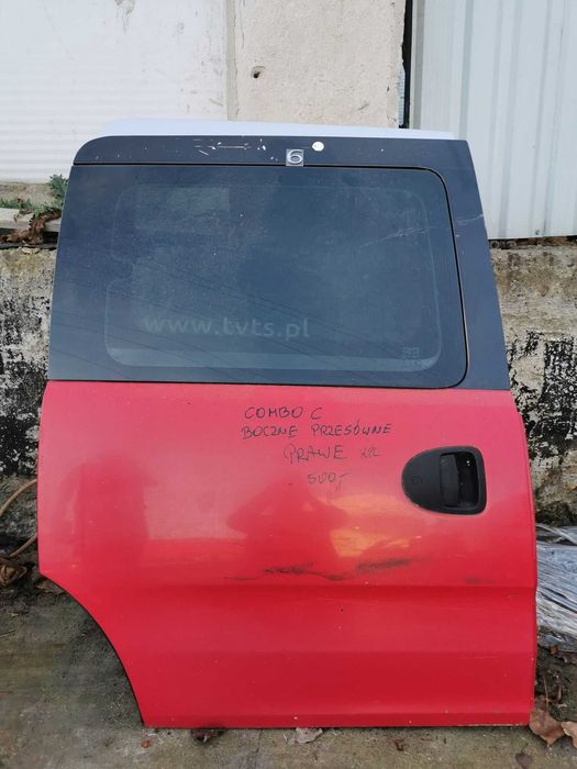 Opel Combo C drzwi przesuwne boczne prawe