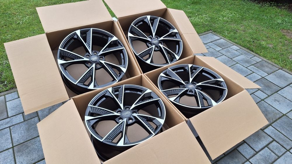 Nowe Alufelgi 5x112 R18 Audi A3 A4 A6 A7 Q3 Q5 Skoda Superb Vw Golf