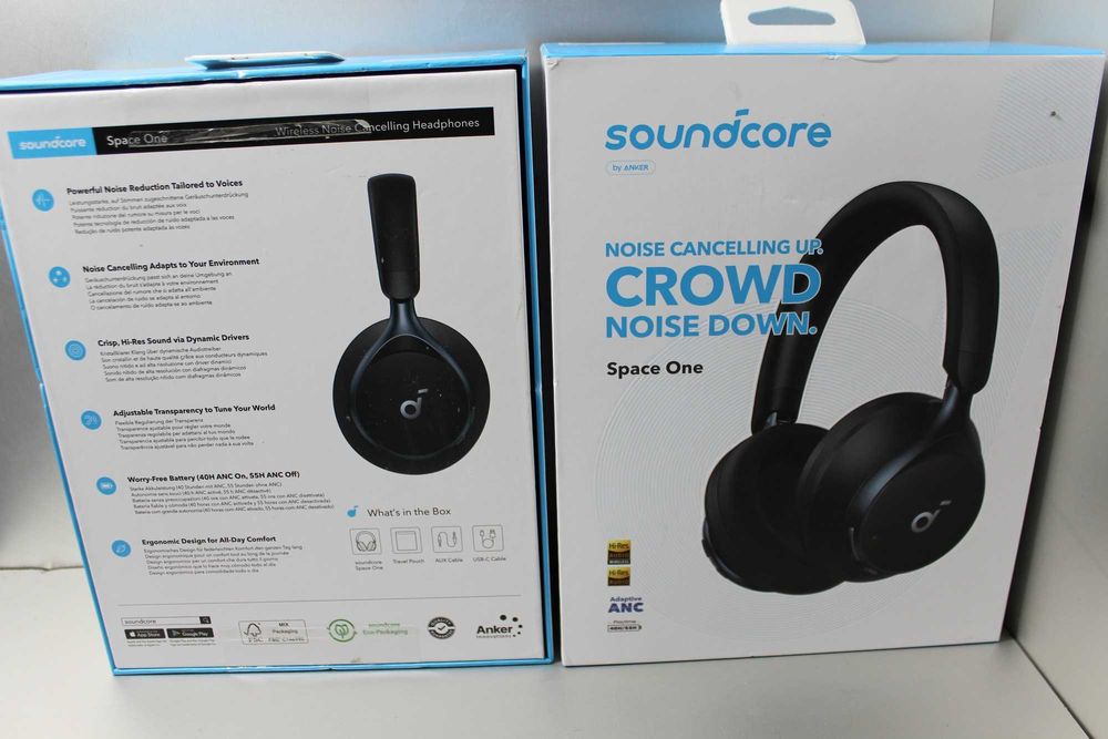 Навушники Anker Soundcore Space One Wireless ANC Black