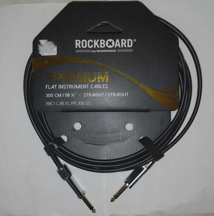 Інструментальний кабель ROCKBOARD Premium Flat 300 cm
