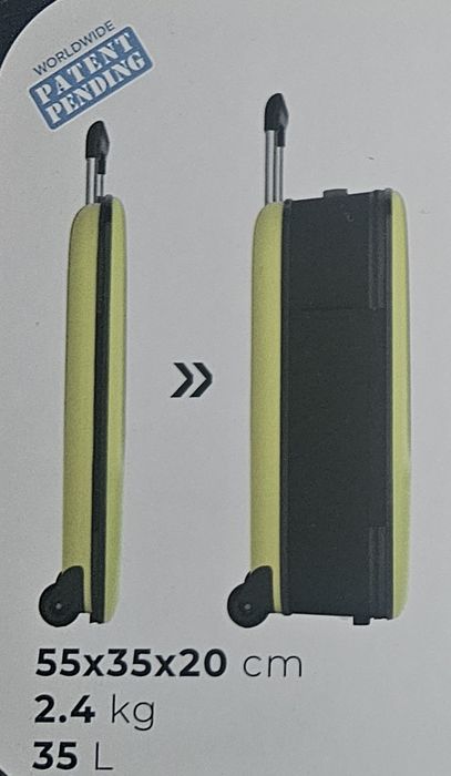 Walizka kabinowa, torba, bagaż podręczny- super lekka 2.4 kg