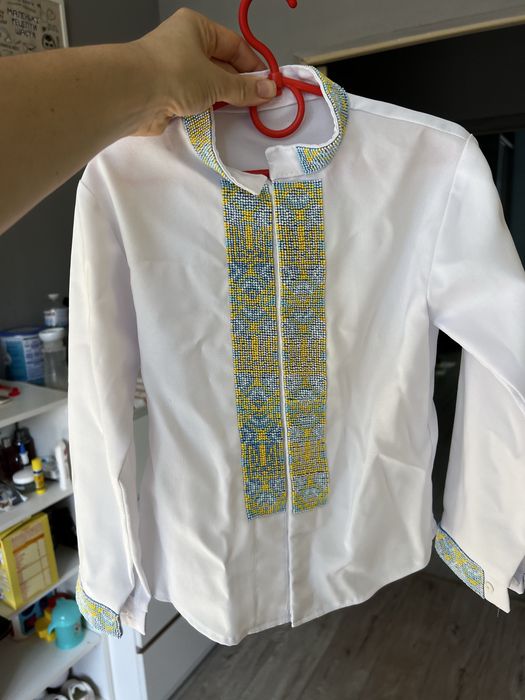 Вишиванка бісером для хлопчика