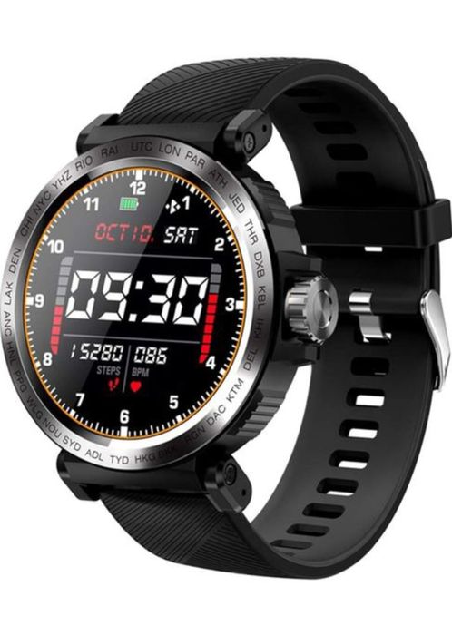 Relógio inteligente s18 desportivo impermeável com notificação *Novo*