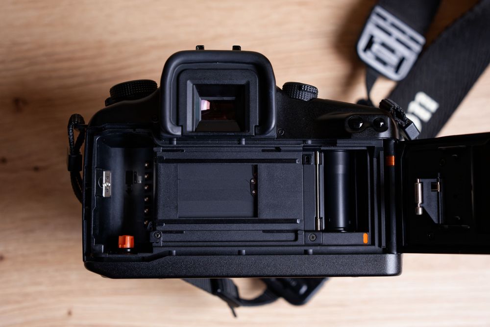 Aparat analogowy Canon EOS 30 + Grip