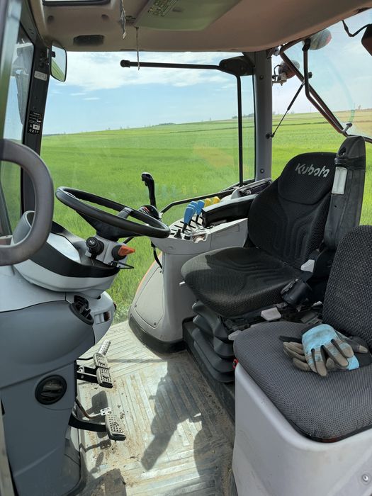 Kubota M7131 Przedni podnośnik, Ładowacz Quicke